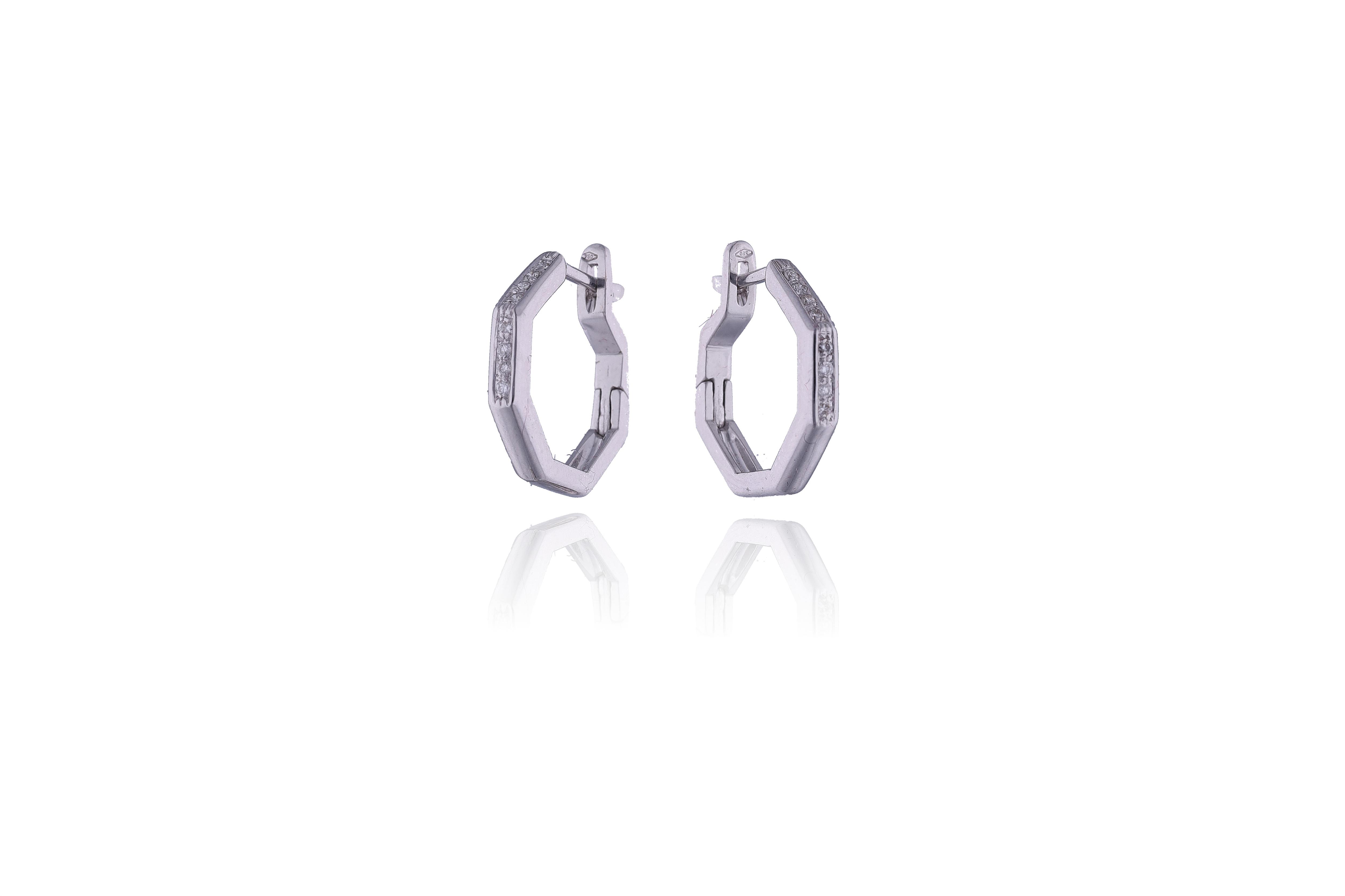 Orecchini con diamanti - Asta Speciale San Valentino