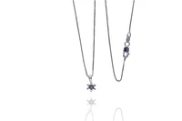 Collana con ciondolo con diamante - Asta Young