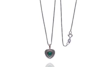 Collana con ciondolo con pietre - Asta Young