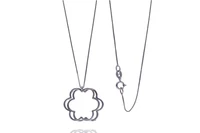 Collana con pendente con diamanti - Asta Young