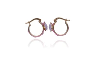 Orecchini con pietre e smalti - Asta Young