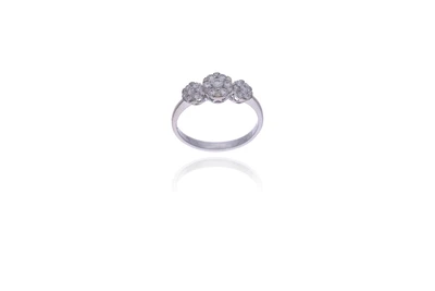Anello con diamanti - Asta Young