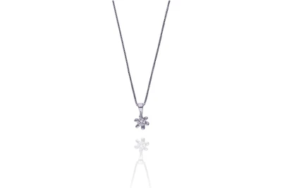 Collana con ciondolo con diamante - Asta Young