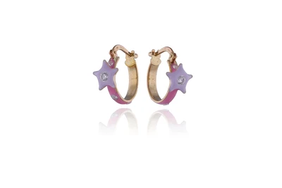 Orecchini con pietre e smalti - Asta Young