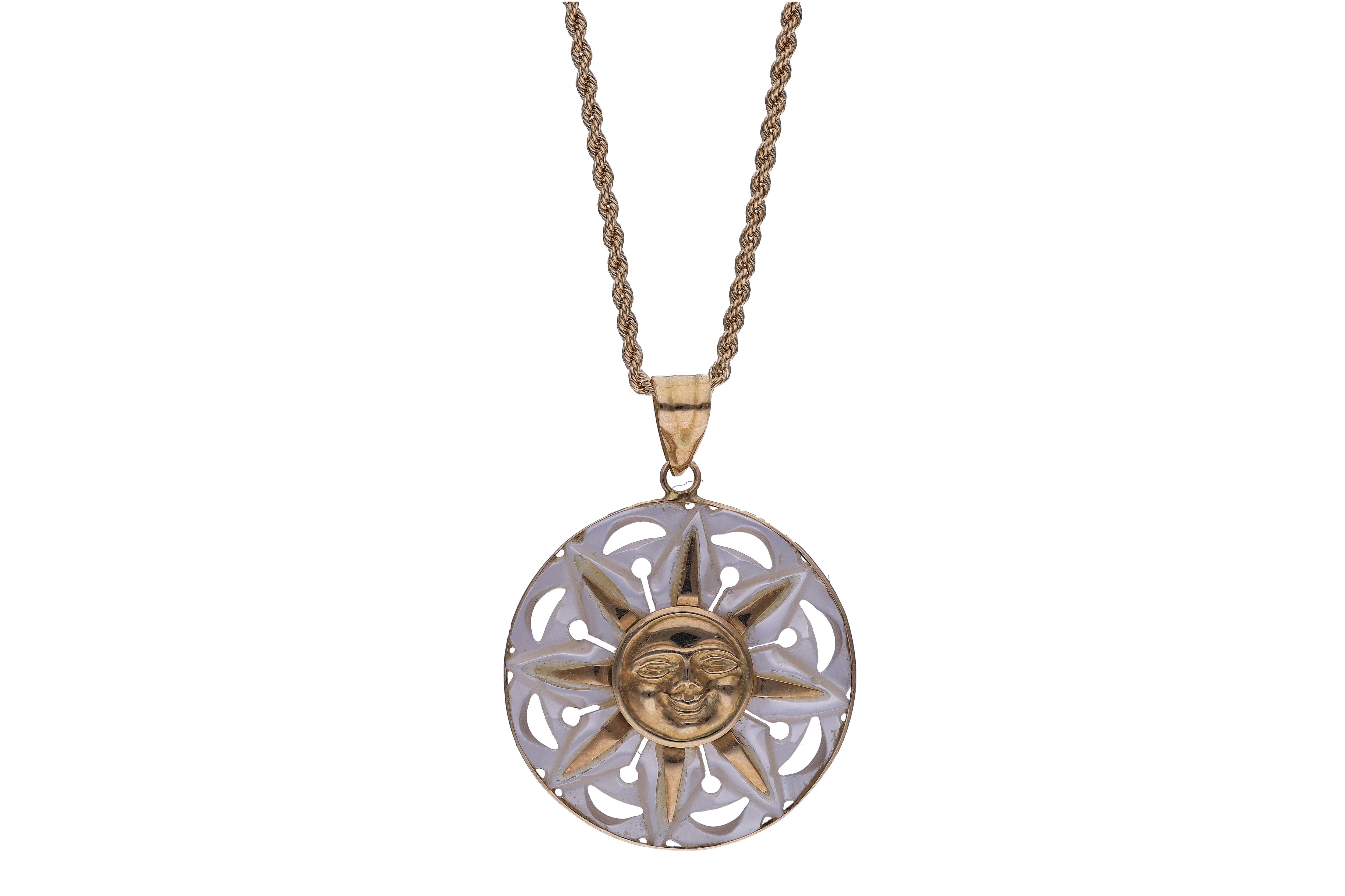 Collana con ciondolo con madreperla - Asta Young