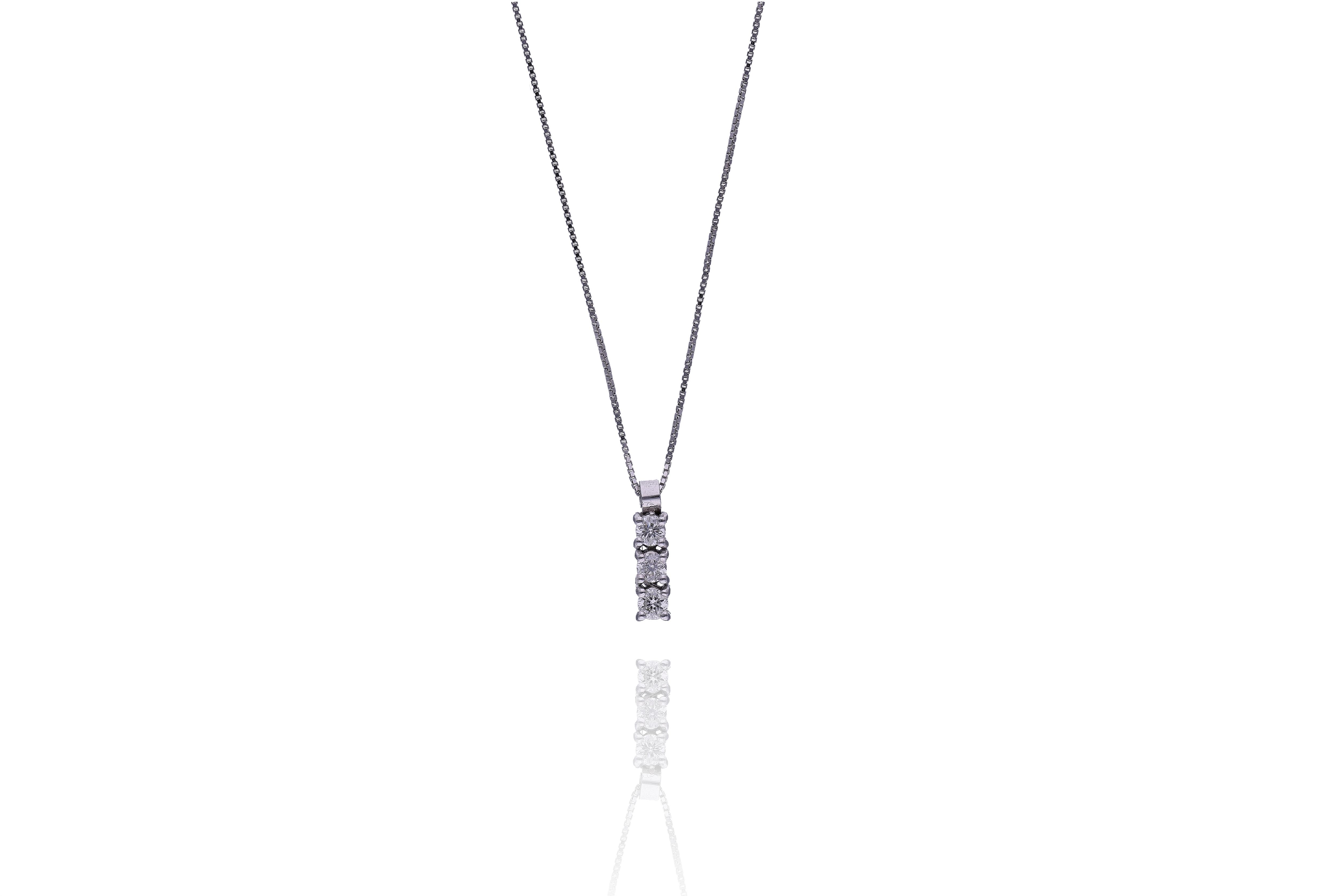 Collana con diamanti - Asta Young