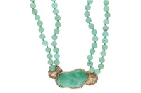 Collana con giada e pietre - Tesori di Pasqua