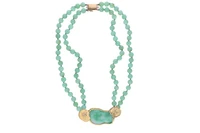 Collana con giada e pietre - Tesori di Pasqua