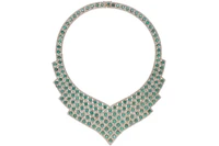 Collana con smeraldi e diamanti - Tesori di Pasqua