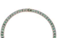 Collana con smeraldi e diamanti - Tesori di Pasqua