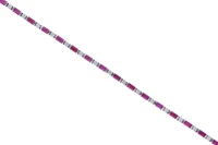 Damiani, bracciale con rubini e diamanti - Tesori di Pasqua