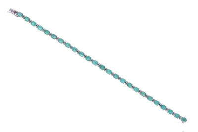 Bracciale con smeraldi e diamanti - Tesori di Pasqua Bracciale con smeraldi e diamanti - Tesori di Pasqua