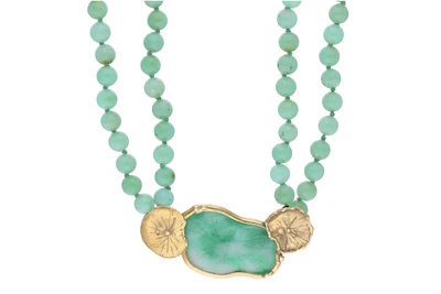 Collana con giada e pietre - Tesori di Pasqua