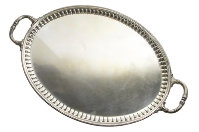 Vassoio in argento - Tesori di Pasqua