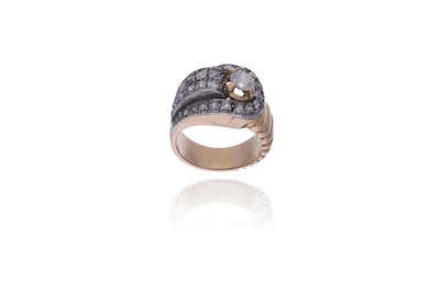 Anello con diamanti - VintageMania