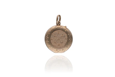 Ciondolo portafoto in oro - VintageMania