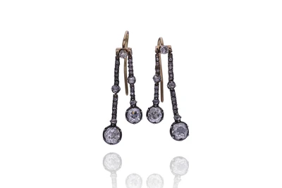 Orecchini con diamanti - VintageMania Orecchini con diamanti - VintageMania