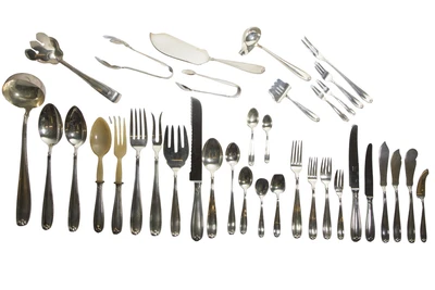 Servizio di posate in argento - VintageMania