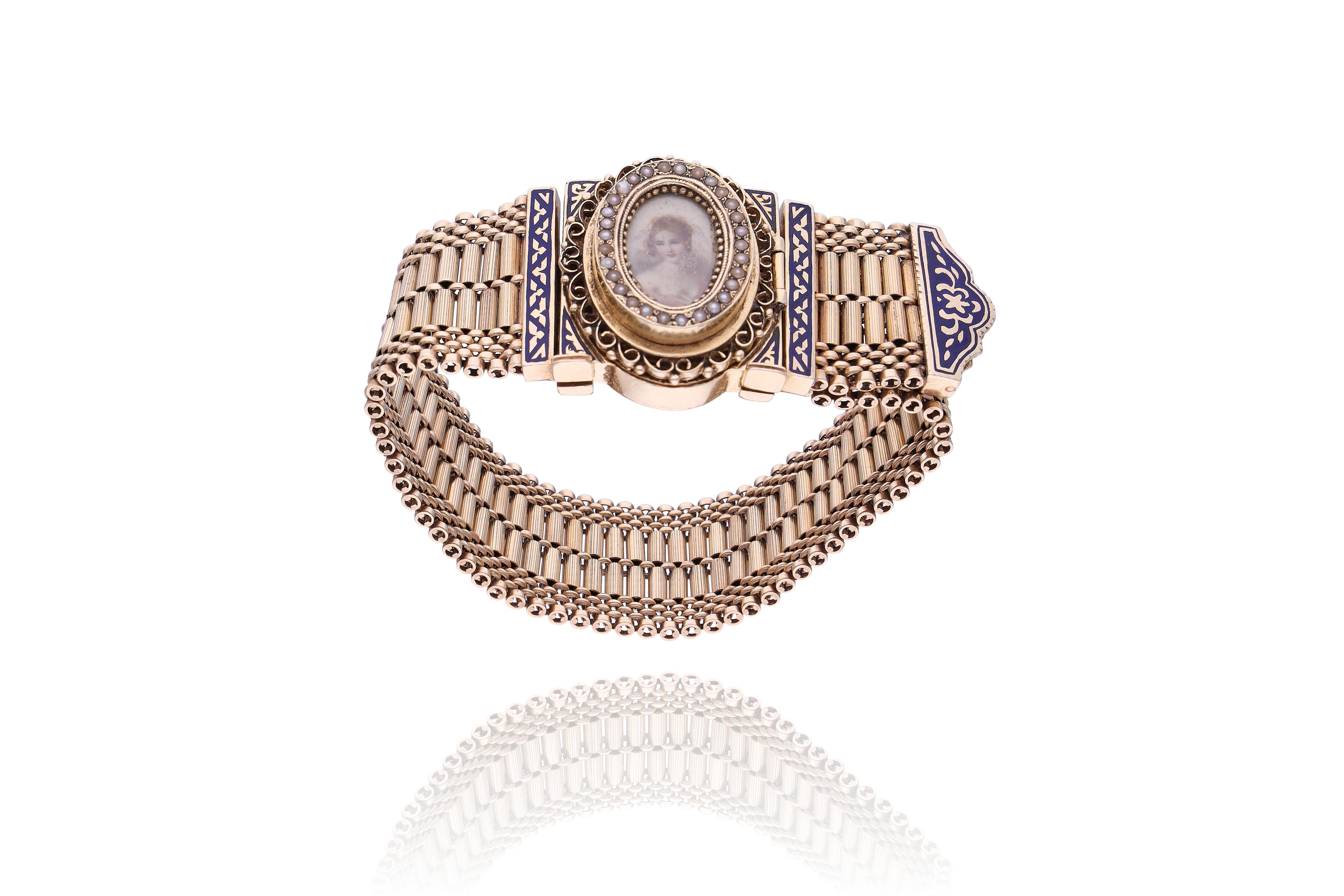 Bracciale con orologio a scomparsa - VintageMania Bracciale con orologio a scomparsa - VintageMania