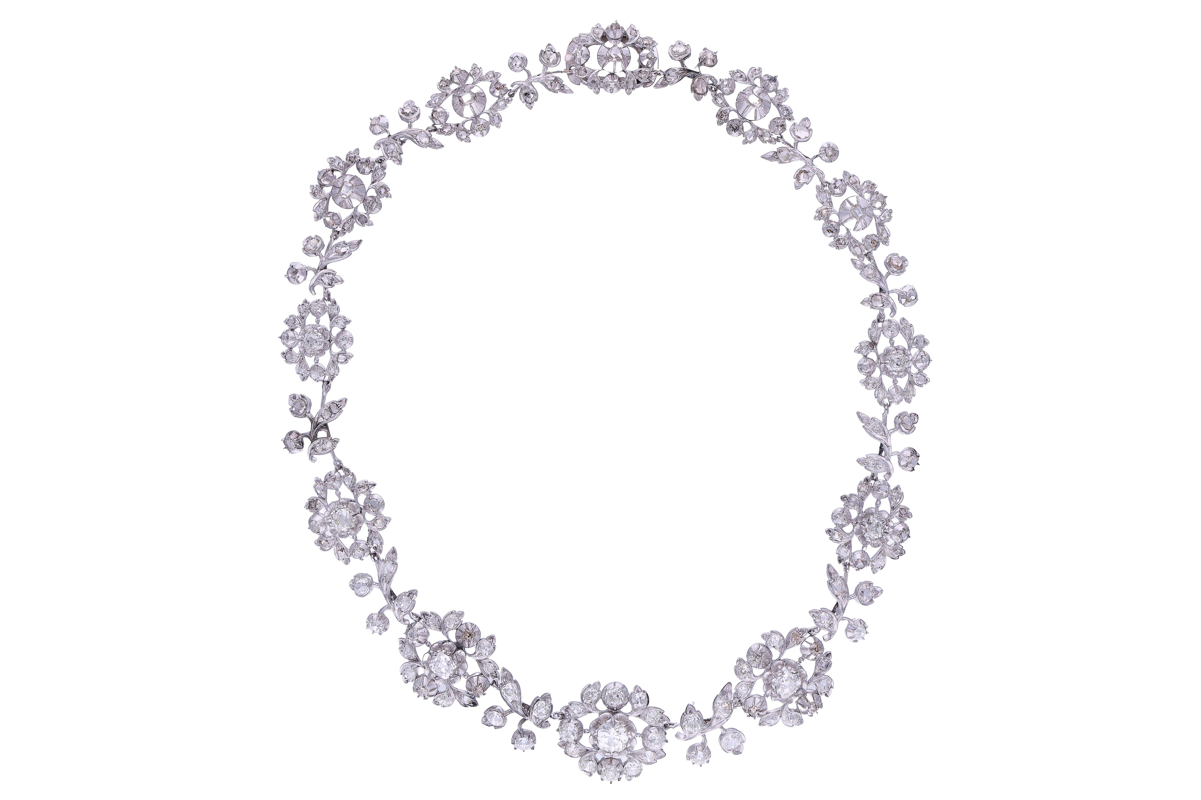 Collana con diamanti - VintageMania Collana con diamanti - VintageMania