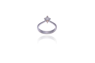 Comete, anello con diamante - Promesse Preziose