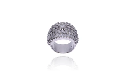 Anello con diamanti - Asta Speciale Gioielli