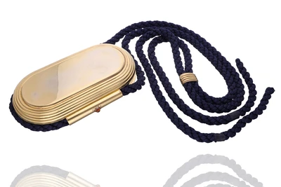 Bulgari, borsetta in argento dorato - Asta Speciale Gioielli