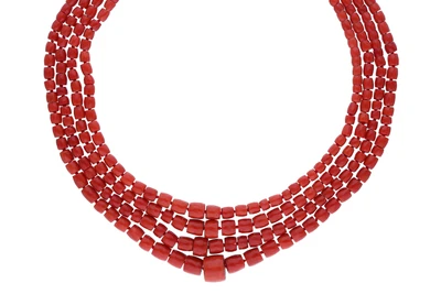 Collana di corallo - Asta Speciale Gioielli