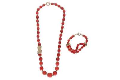 Parure di coralli - Asta Speciale Gioielli