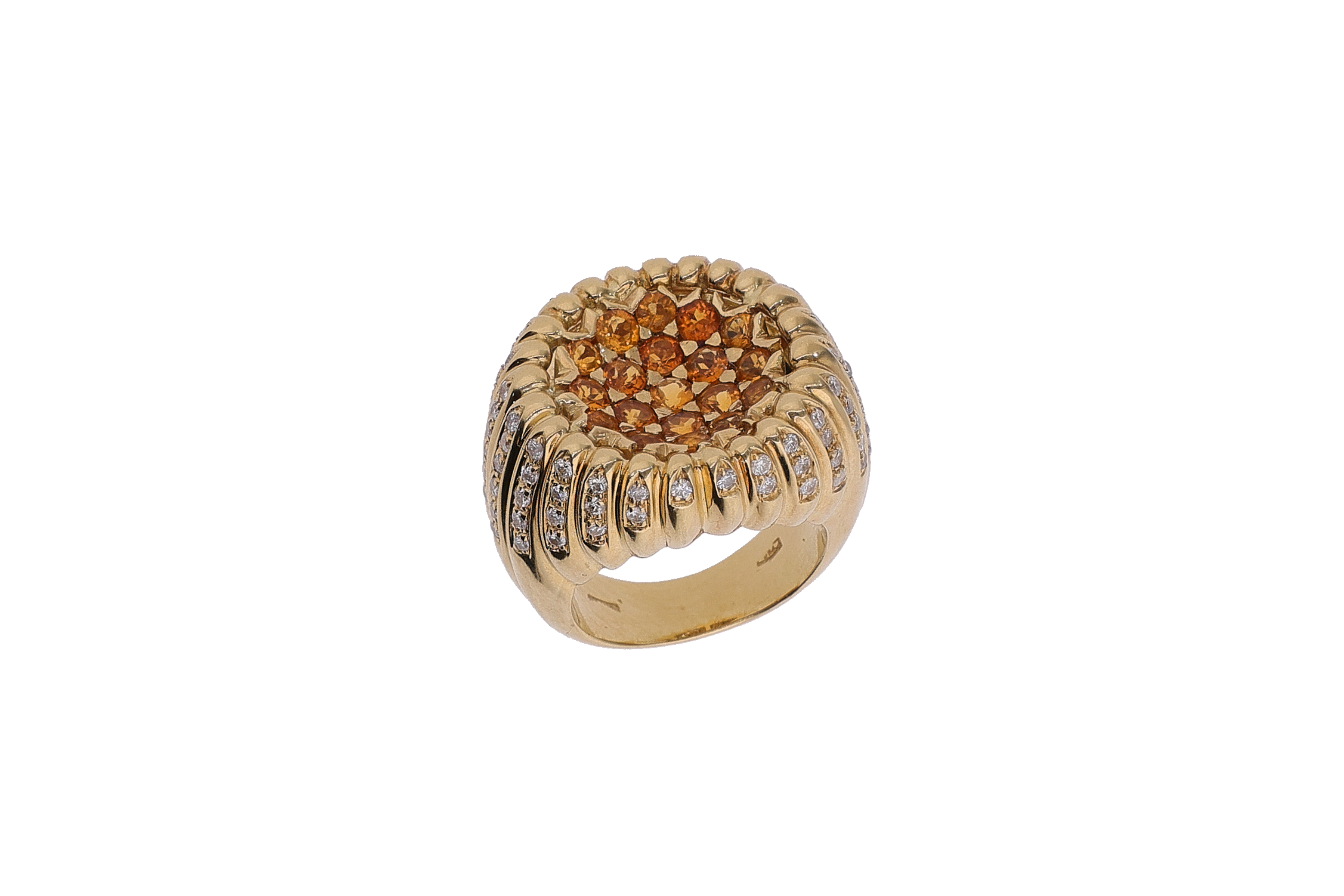Anello con diamanti e pietre - Asta Preziosi