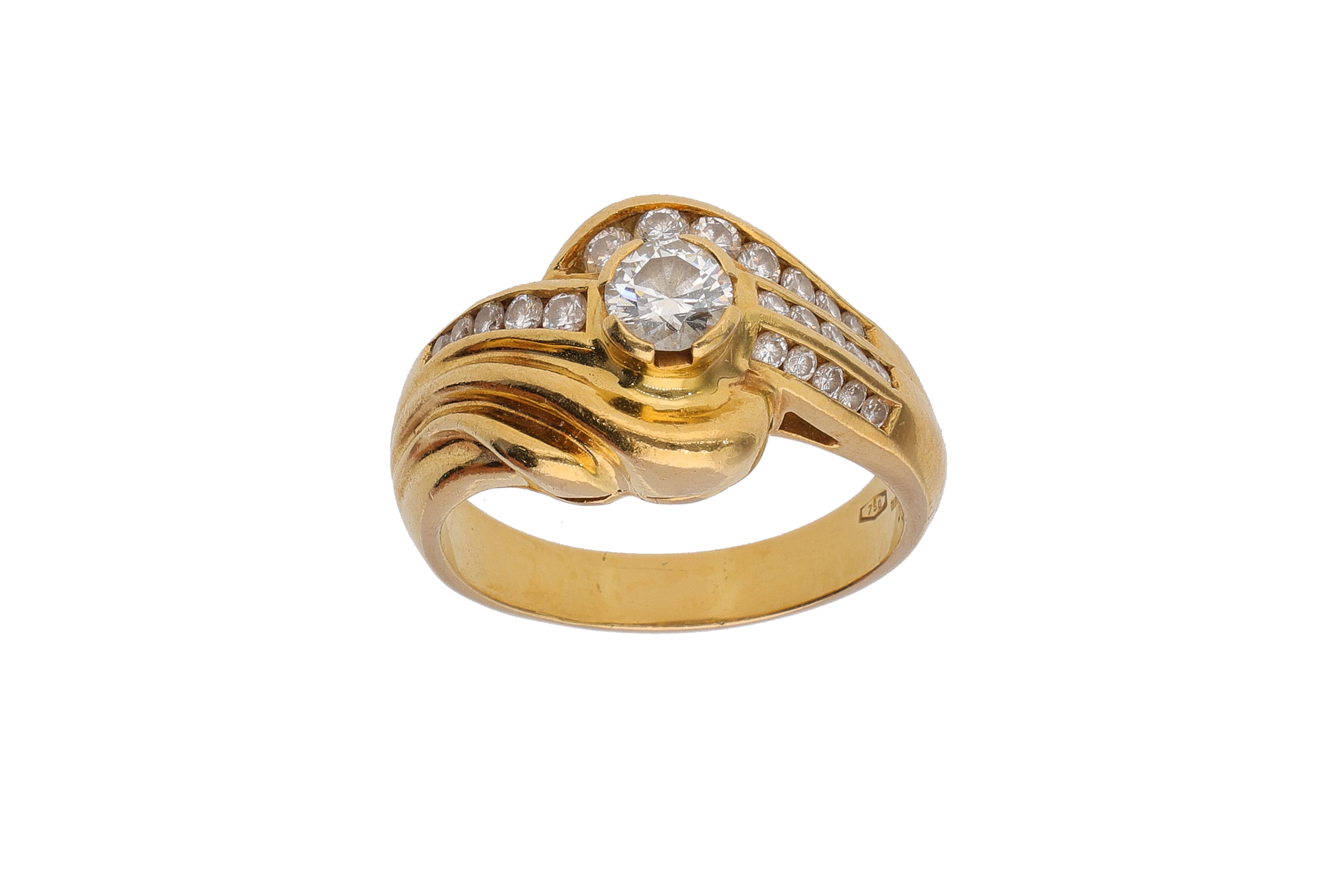Anello con diamanti - Asta Preziosi