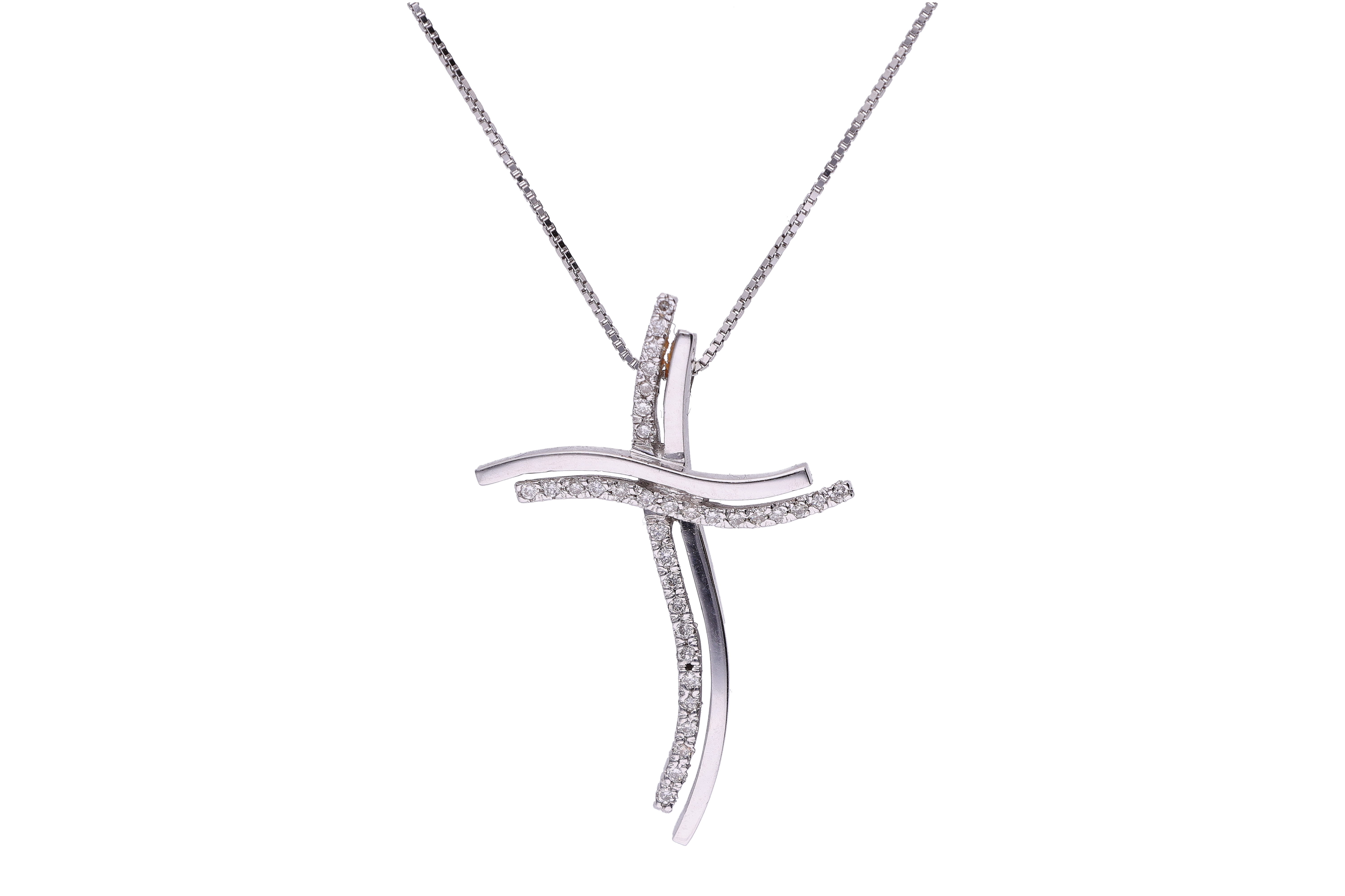 Collana con ciondolo con diamanti - Asta Preziosi