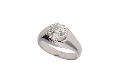 Anello con diamante - Asta Preziosi