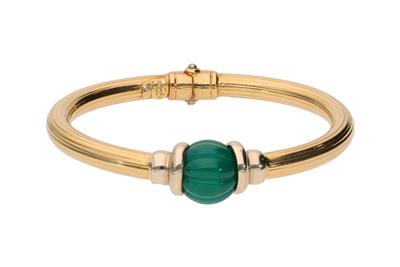 Bracciale con calcedonio - Asta Preziosi Bracciale con calcedonio - Asta Preziosi