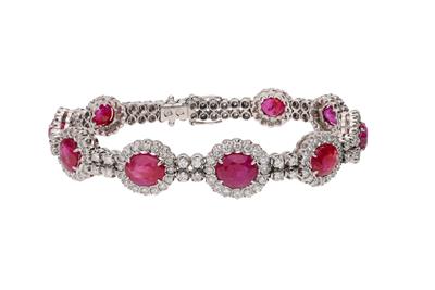 Bracciale con diamanti e pietre - Asta Preziosi Bracciale con diamanti e pietre - Asta Preziosi