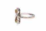 Anello con diamanti e zaffiri - Asta Preziosi Anello con diamanti e zaffiri - Asta Preziosi