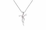 Collana e pendente a forma di croce con diamanti - Asta Preziosi Collana e pendente a forma di croce con diamanti - Asta Preziosi