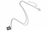 Collier con pendente mobile con zaffiri e diamanti - Asta Preziosi Collier con pendente mobile con zaffiri e diamanti - Asta Preziosi