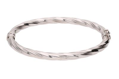 Bracciale rigido a torchon - 