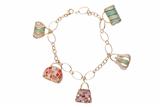 Bracciale con charms smaltati - 