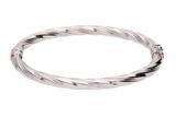 Bracciale rigido a torchon - 