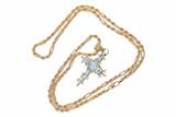 Collana con ciondolo a forma di croce - 