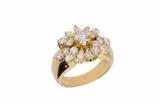 Anello con diamanti - 