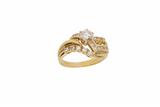 Anello con diamanti - 