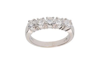 Anello con diamanti - Asta Preziosi