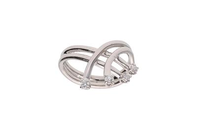 Anello con diamanti - Asta Preziosi