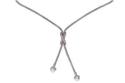 Collana con pietre e perle coltivate - Asta Preziosi