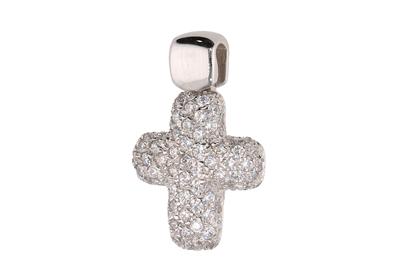 Crocetta con pietre - Asta Preziosi