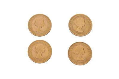 4 Sterline inglesi Elisabetta II - Asta Preziosi
