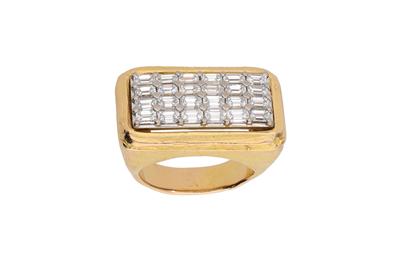 Anello con diamanti - Asta Preziosi